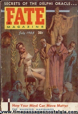 (4) 1955 FATE Magazines #62-#65