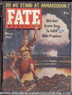 (4) 1957 FATE Magazines