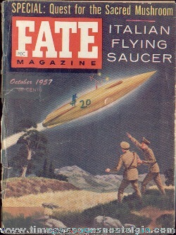 (4) 1957 FATE Magazines
