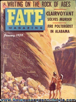 (4) 1959 FATE Magazines #106, #111, #112, #113