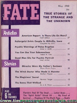 (4) 1960 FATE Magazines #122-#125