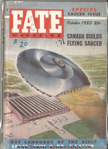 1953 FATE Magazine Back Issues