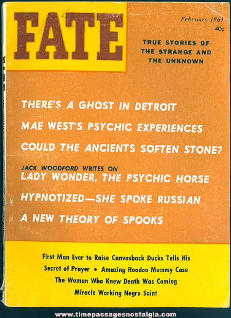 FATE Magazine - February 1963