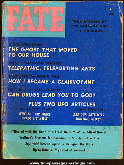 FATE Magazine - May 1963