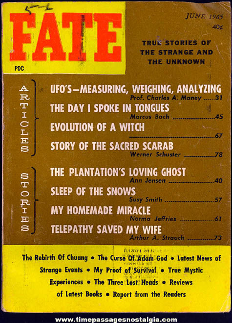 FATE Magazine - June 1965
