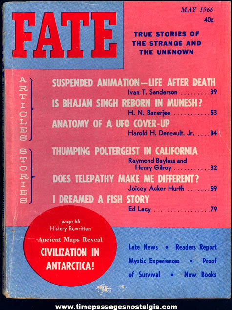 FATE Magazine - May 1966