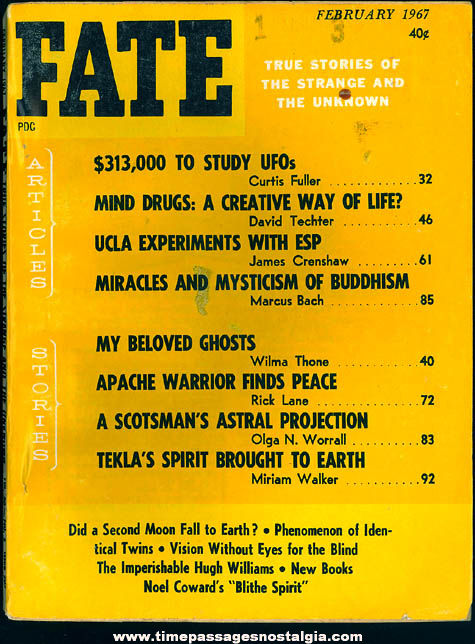 FATE Magazine - February 1967