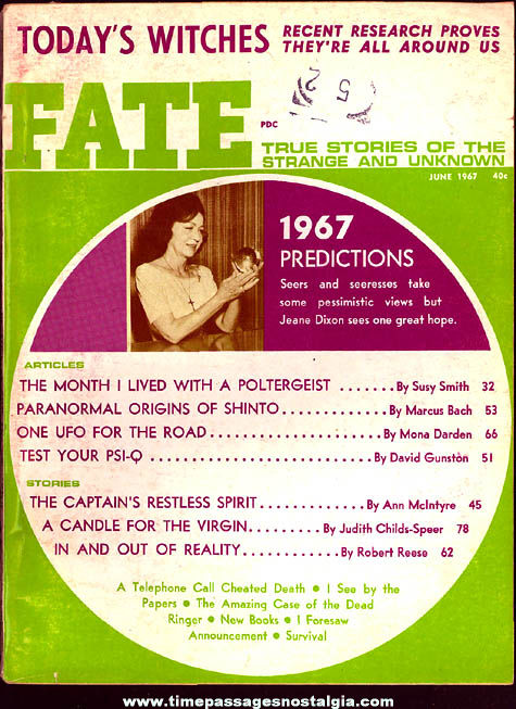 FATE Magazine - June 1967