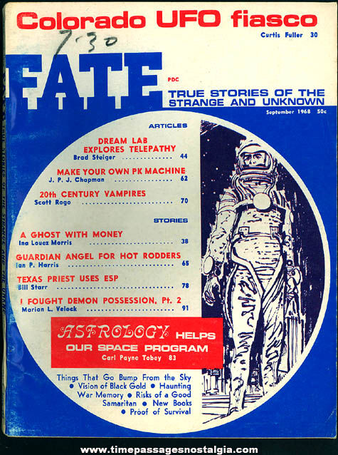 FATE Magazine - September 1968