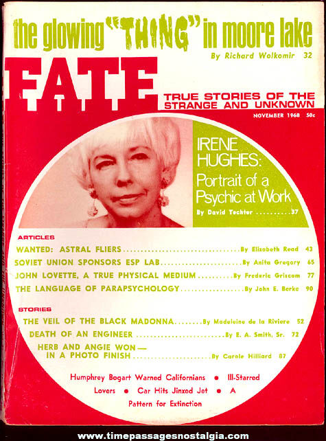 FATE Magazine - November 1968