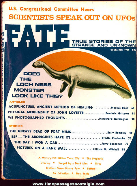FATE Magazine - December 1968