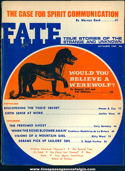 FATE Magazine - September 1969