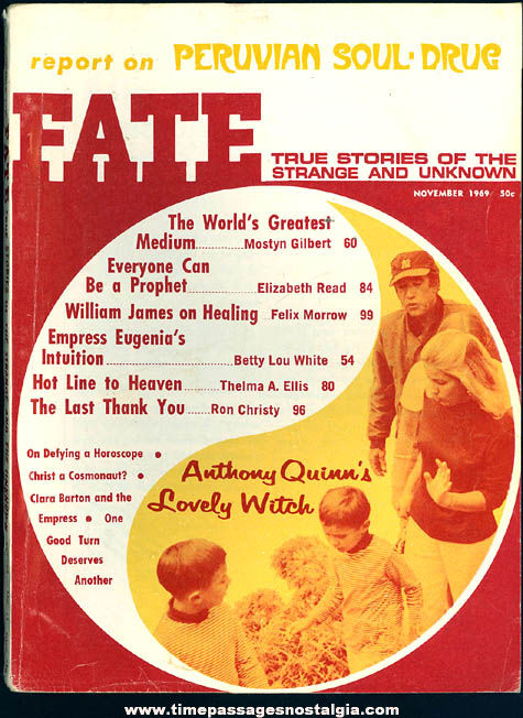 FATE Magazine - November 1969