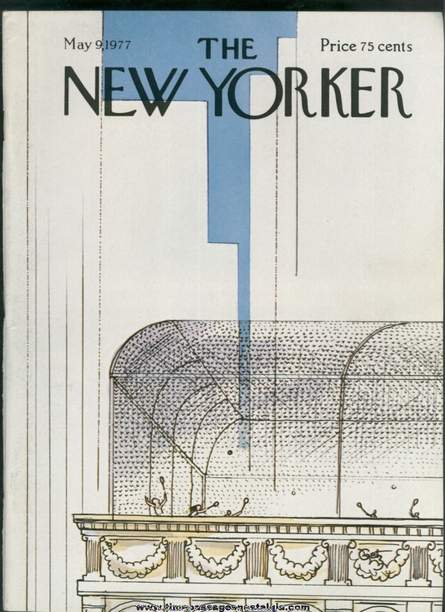 New Yorker Magazine - May 9, 1977 - Cover by Arthur Getz