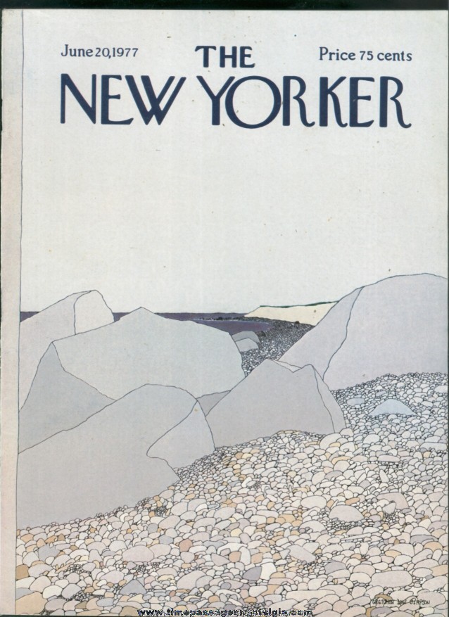 New Yorker Magazine - June 20, 1977 - Cover by Gretchen Dow Simpson