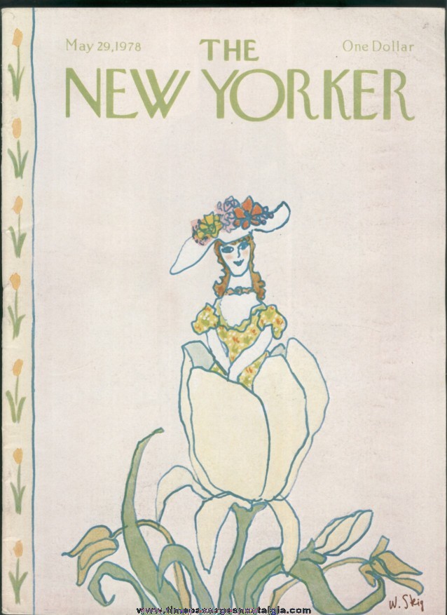 New Yorker Magazine - May 29, 1978 - Cover by William Steig