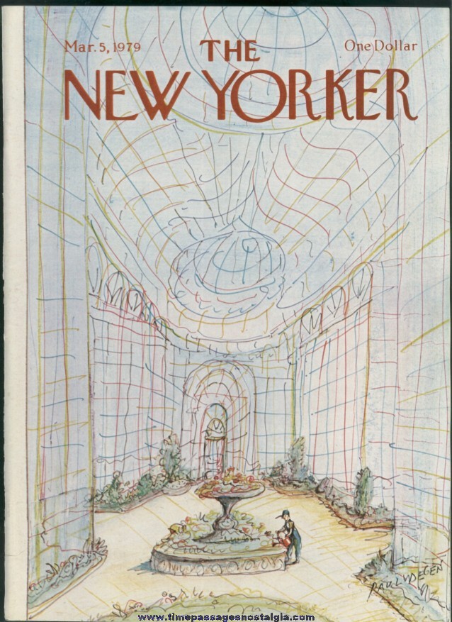 New Yorker Magazine - March 5, 1979 - Cover by Paul Degen