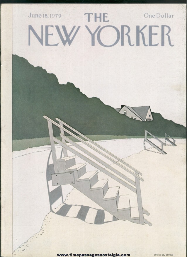 New Yorker Magazine - June 18, 1979 - Cover by Gretchen Dow Simpson
