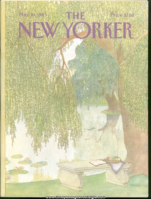 New Yorker Magazine - May 30, 1983 - Cover by Jenni Oliver