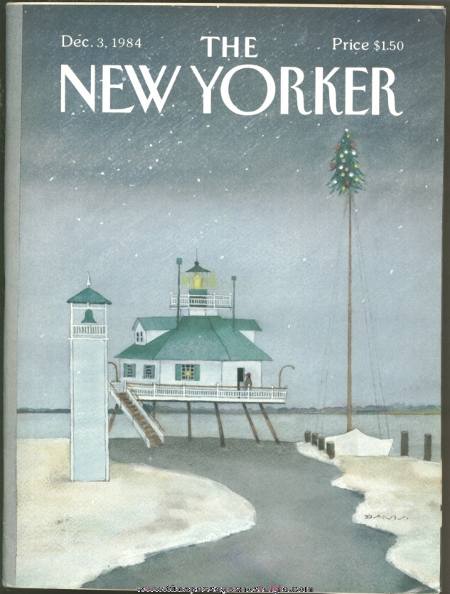New Yorker Magazine - December 3, 1984 - Cover by Susan Davis