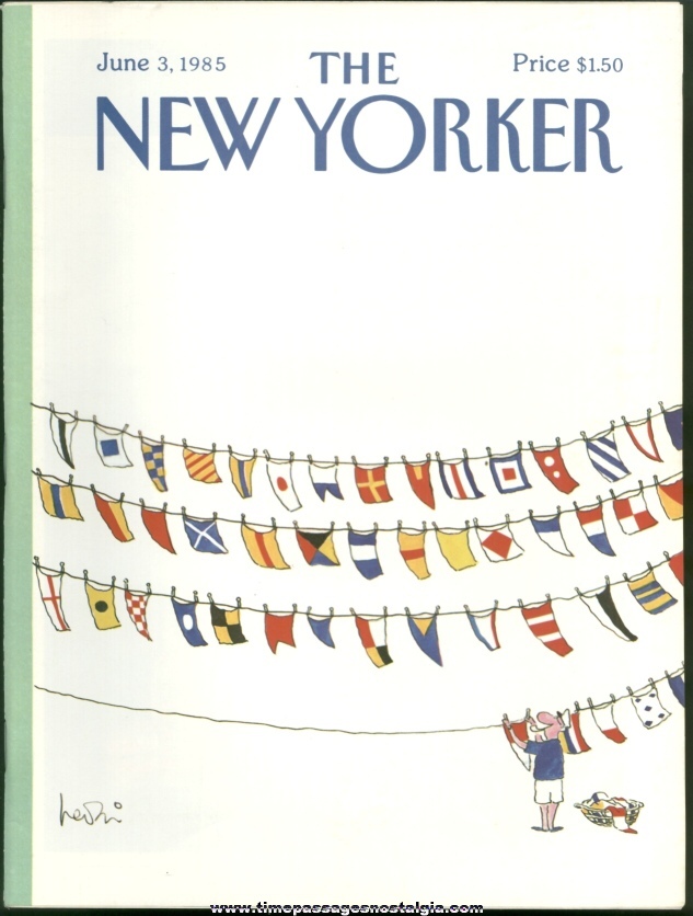 New Yorker Magazine - June 3, 1985 - Cover by Arnie Levin