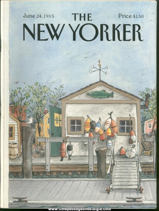New Yorker Magazine - June 24, 1985 - Cover by Albert Hubbell
