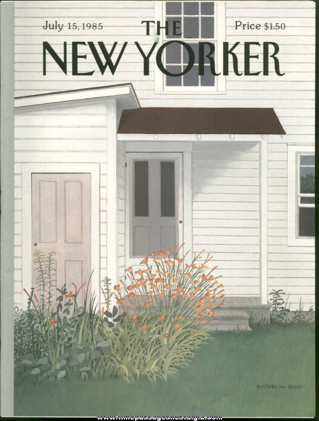 New Yorker Magazine - July 15, 1985 - Cover by Gretchen Dow Simpson