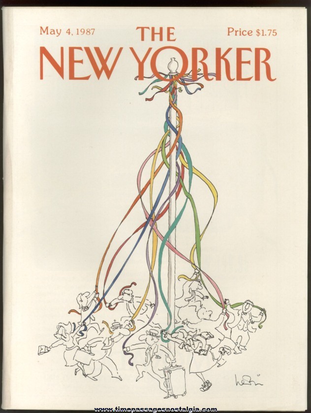 New Yorker Magazine - May 4, 1987 - Cover by Arnie Levin