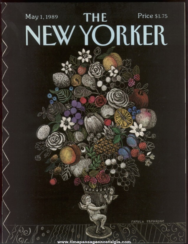 New Yorker Magazine - May 1, 1989 - Cover by Pamela Paparone