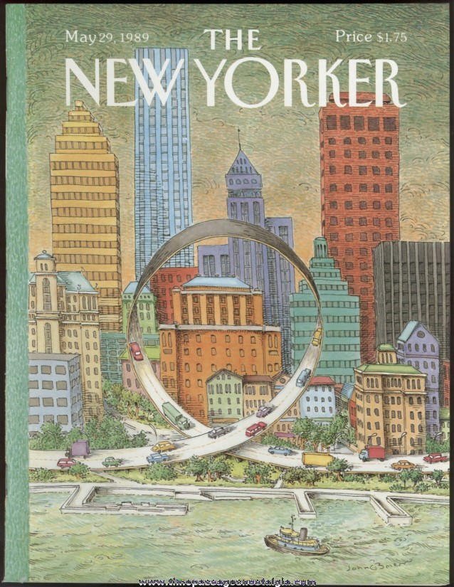 New Yorker Magazine - May 29, 1989 - Cover by John O’Brien