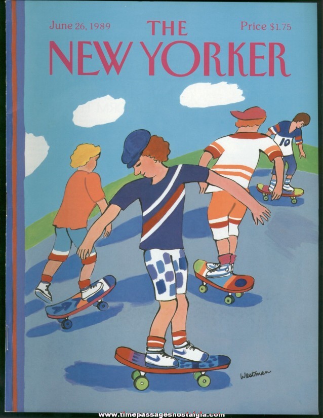 New Yorker Magazine - June 26, 1989 - Cover by Barbara Westman