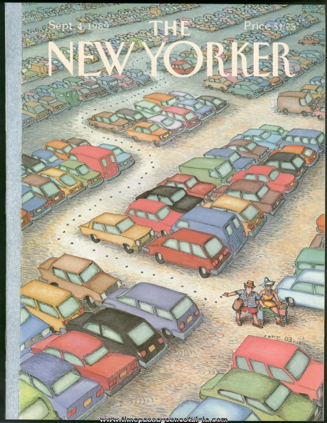 New Yorker Magazine - September 4, 1989 - Cover by John O’Brien