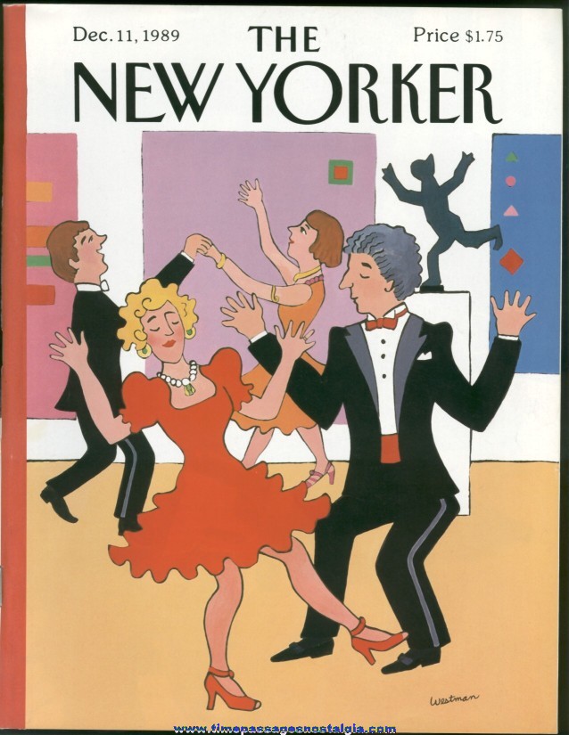 New Yorker Magazine - December 11, 1989 - Cover by Barbara Westman
