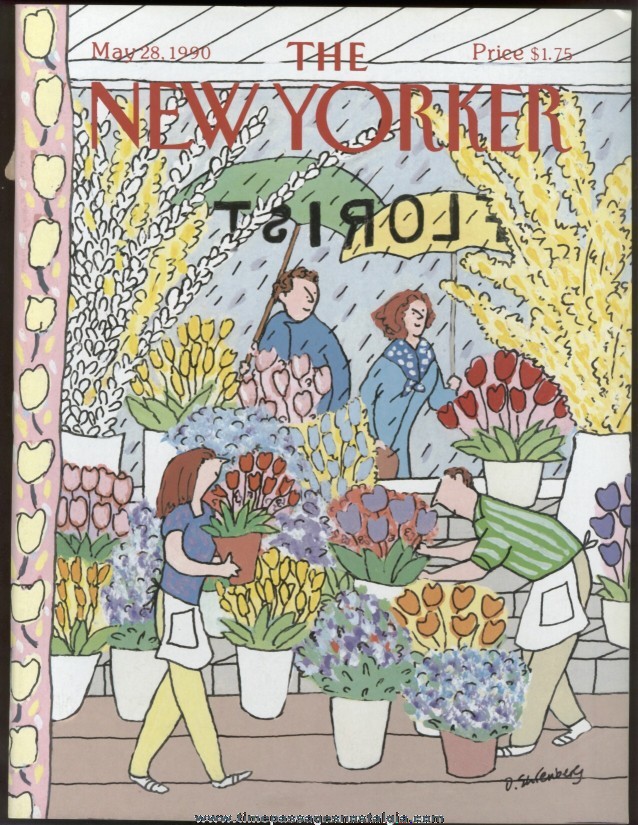 New Yorker Magazine - May 28, 1990 - Cover by Devera Ehrenberg