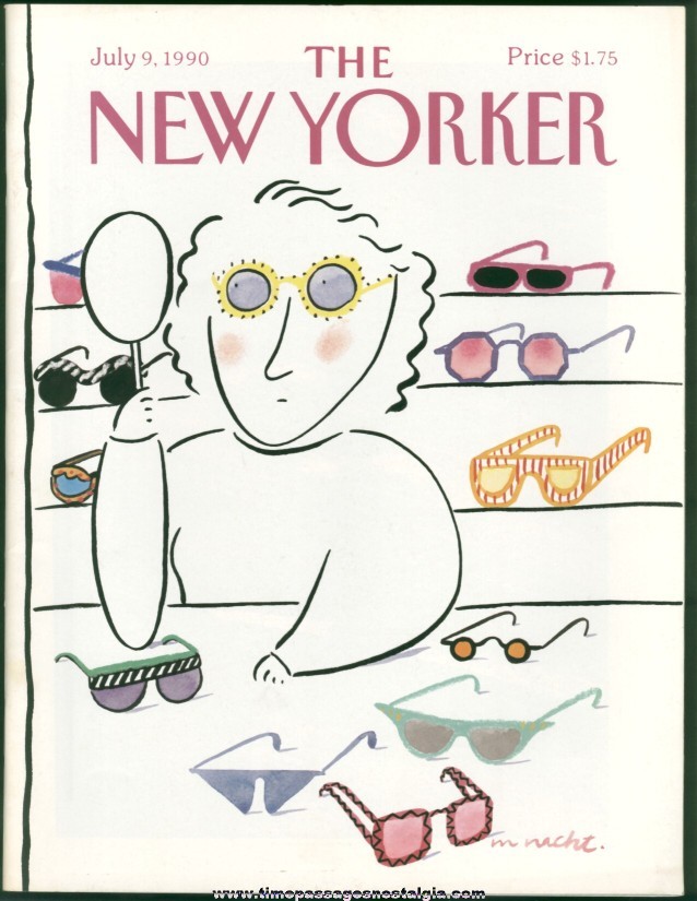 New Yorker Magazine - July 9, 1990 - Cover by Merle Nacht
