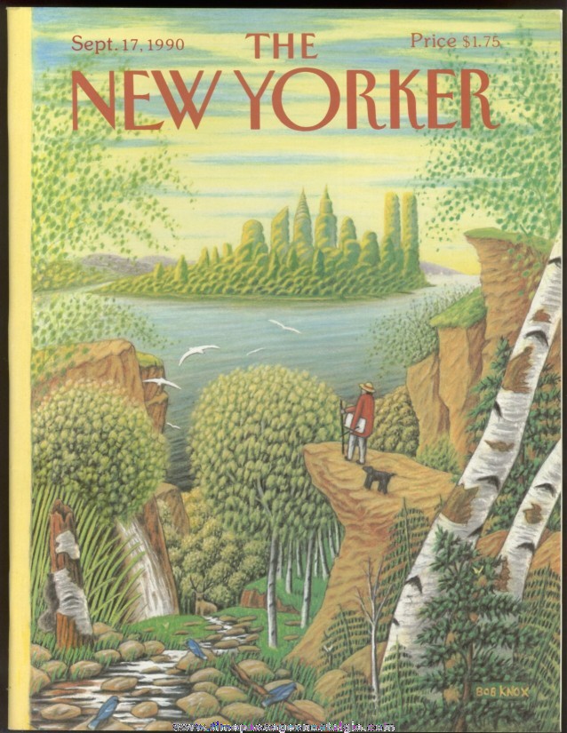 New Yorker Magazine - September 17, 1990 - Cover by Bob Knox