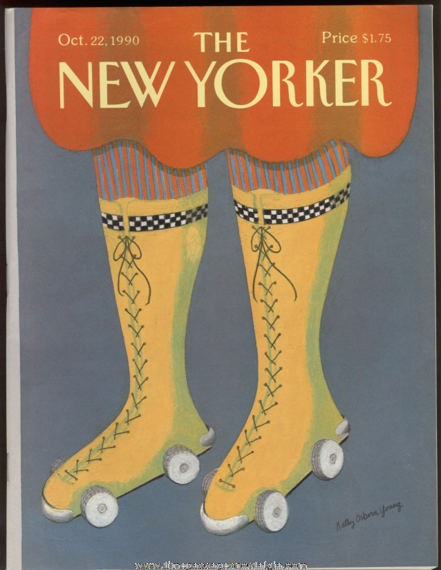 New Yorker Magazine - October 22, 1990 - Cover by Kathy Osborn Young