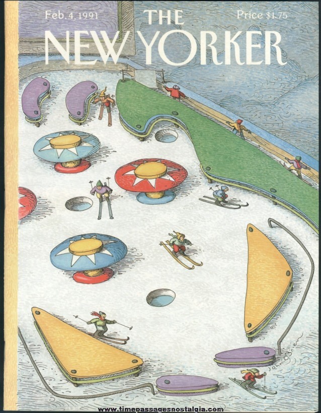 New Yorker Magazine - February 4, 1991 - Cover by John O’Brien