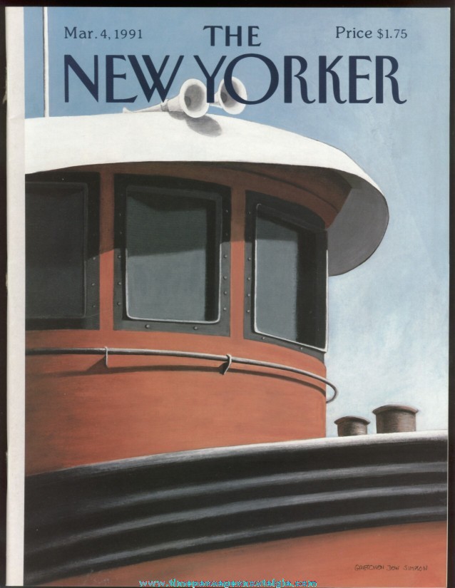 New Yorker Magazine - March 4, 1991 - Cover by Gretchen Dow Simpson