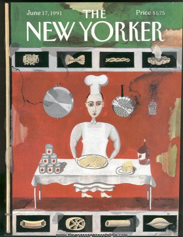 New Yorker Magazine - June 17, 1991 - Cover by Kathy Osborn Young