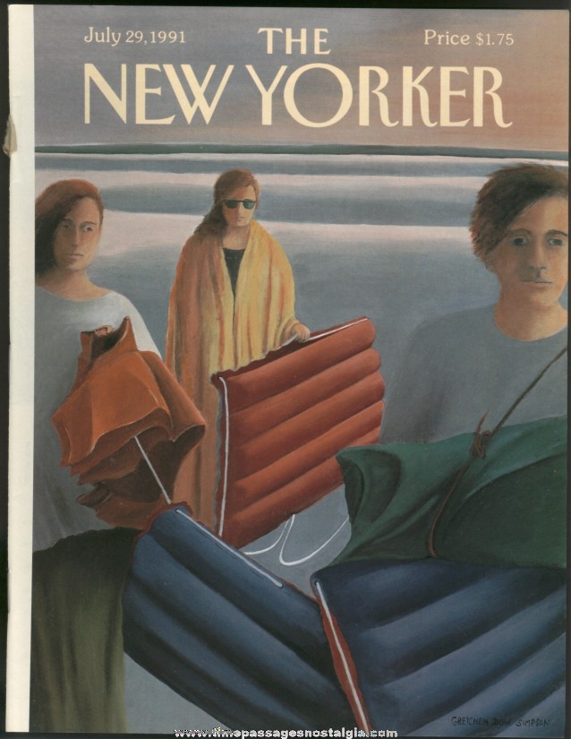 New Yorker Magazine - July 29, 1991 - Cover by Gretchen Dow Simpson