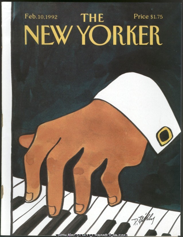 New Yorker Magazine - February 10, 1992 - Cover by Donald Reilly