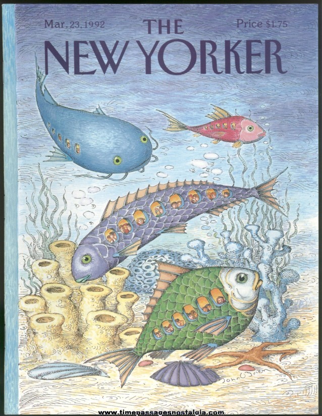 New Yorker Magazine - March 23, 1992 - Cover by John O’Brien
