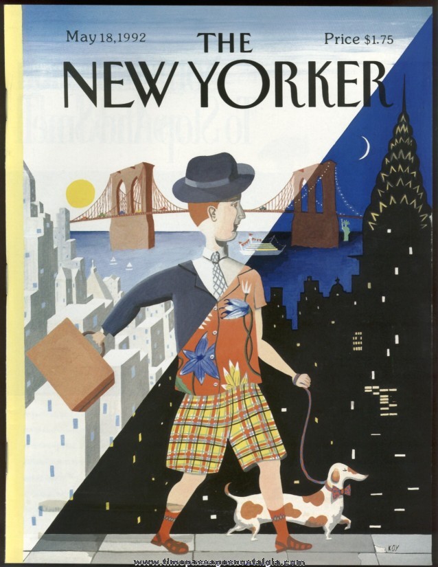 New Yorker Magazine - May 18, 1992 - Cover by Kathy Osborn Young