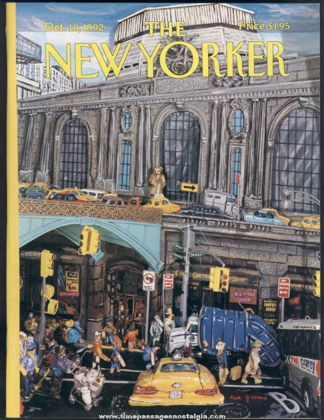 New Yorker Magazine - October 19, 1992 - Cover by Red Grooms