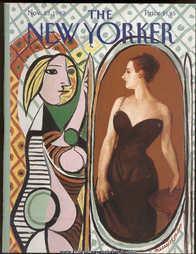 New Yorker Magazine - November 23, 1992 - Cover by Russell Connor
