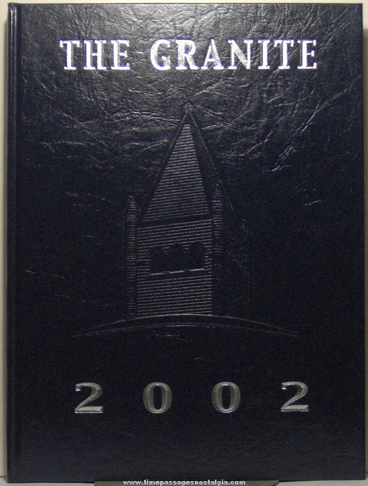 2002 University of New Hampshire Yearbook (Granite)