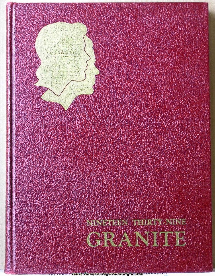 1939 University of New Hampshire Yearbook (Granite)