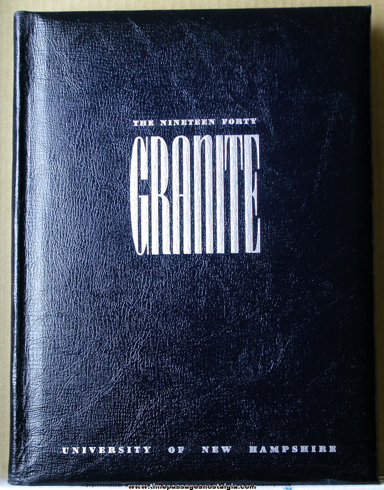 1940 University of New Hampshire Yearbook (Granite)