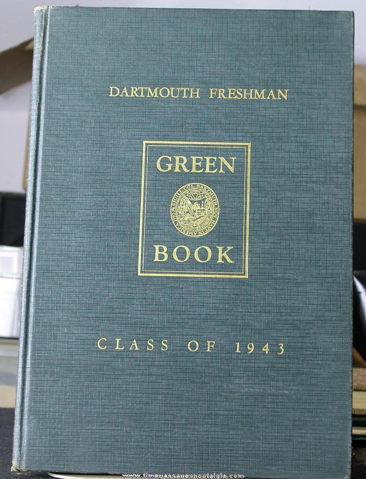 1943 Dartmouth College Yearbook (Green Book)